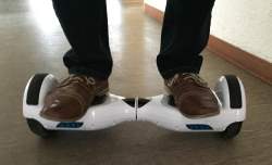 Fahren durch Gewichtsverlagerung Hoverboard fahren nicht erlaubt. Bild: Polizeipräsidium Konstanz (http://ots.de/324218)